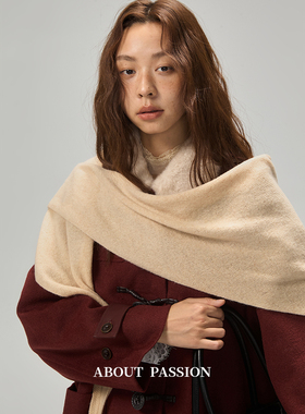 About Passion · 秋冬韩系氛围感简约围巾