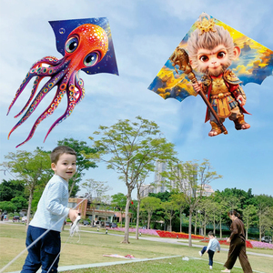 潍坊2025年新款迷你风筝儿童微风易飞小号蝴蝶高档大人专用悟空