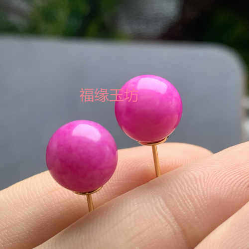 舒俱来耳钉天然女款天然舒俱来耳钉耳线耳环耳钩