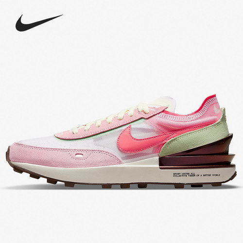 Nike/耐克正品 WAFFLE ONE 男女舒适运动休闲跑步鞋 DM5452-161