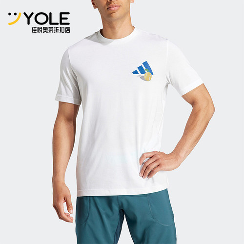 Adidas/阿迪达斯男士圆领短袖