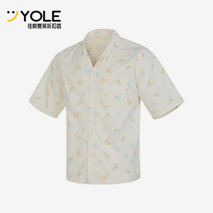 衬衫 Adidas 大童翻领运动休闲短袖 新款 IT1801 阿迪达斯正品