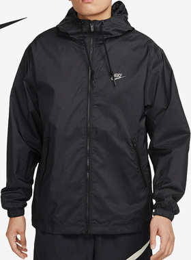 Nike/耐克正品2023新款男子运动梭织连帽夹克外套FB7805-010