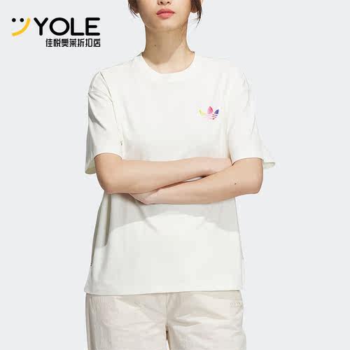 阿迪达斯正品女子短袖