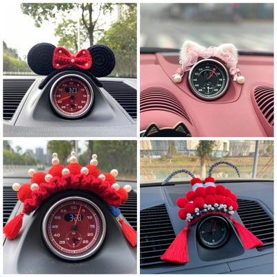 保时捷罗盘装饰米妮可爱