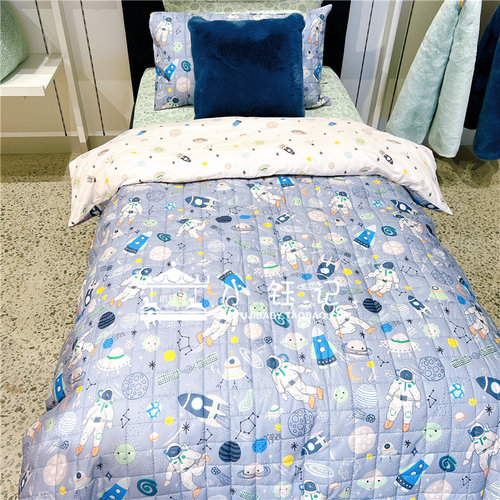 adairs床上用品双面AB面宇宙
