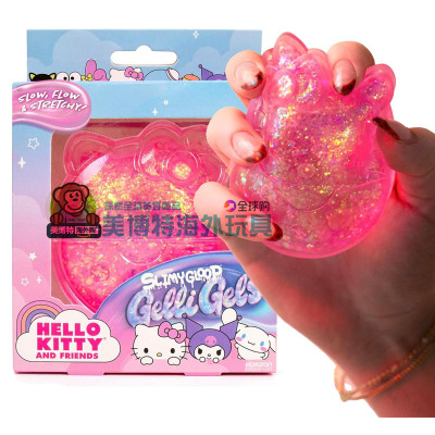 Squishmallows 美国正品 凯蒂猫 联名 水晶泥解压玩具Hello Kitty