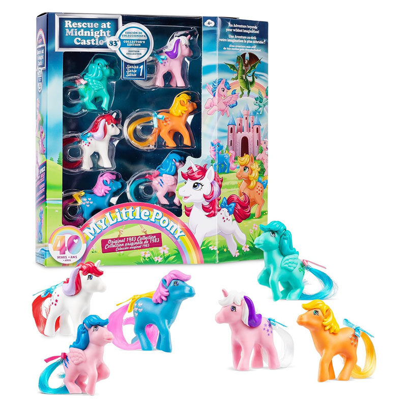 my little pony 我的小马驹2寸午夜城堡救援公仔小马宝莉40周年