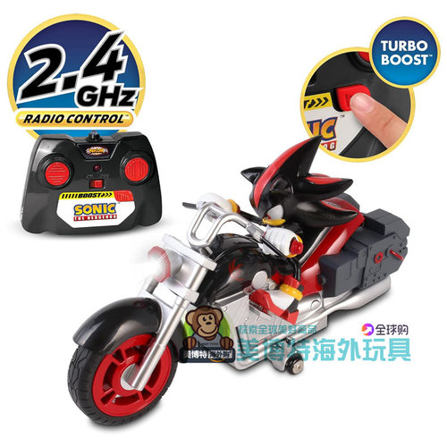 Sonic 3 刺猬索尼克 暗影 黑影 手办遥控机车摩托车玩具 新款2025