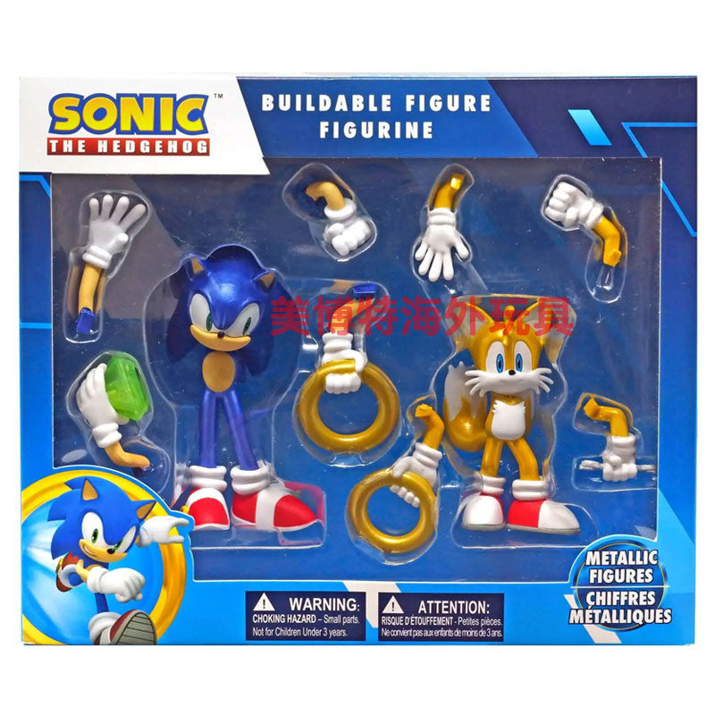 sonic the hedgehog 2024美国正品手办公仔暗黑 暗影刺猬索尼克