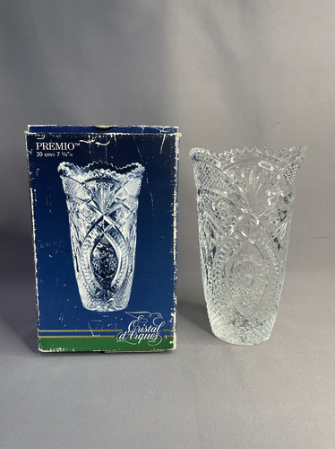 日本进口全新正品法国弓箭手高端系列CRISTAL D'ARQUES水晶花瓶
