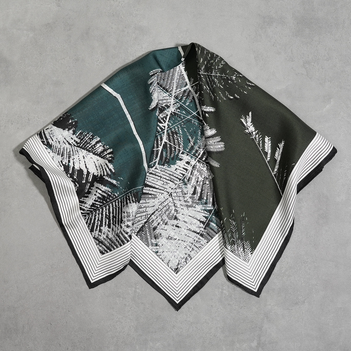 双面双色重磅真丝斜纹65cm中小方巾100%桑蚕丝女春秋冬季高档丝巾