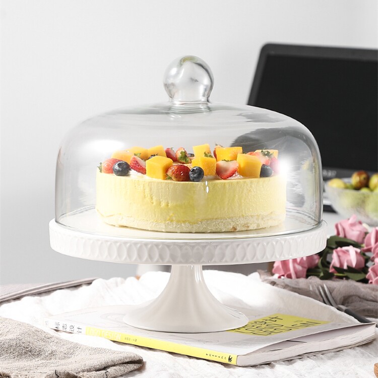 欧式藤蔓高脚盘蛋糕托盘婚礼生日聚会甜品台水果托盘