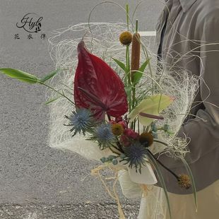 麻丝纤维纸千丝纸复古高级镂空艺术纸花店花艺包装纸乱麻diy材料