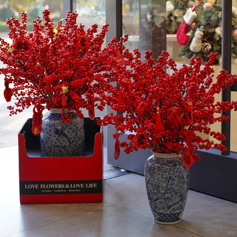 礼盒鲜花方形手提盆栽年宵花礼盒