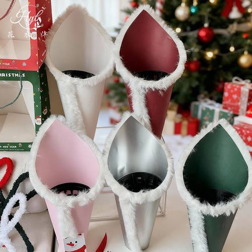 秋冬尖角毛绒定型片包花神器