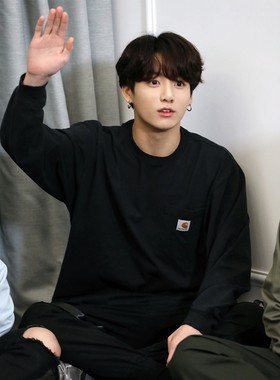 正品carhartt卡哈特长袖t恤男女纯棉上高品质衣打底美式重磅宽松