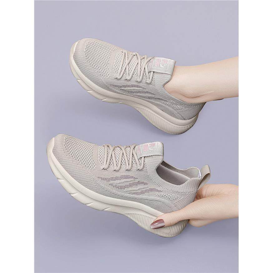 飞织网面运动鞋女2026新款春季超轻透气休闲鞋软底舒适防滑跑步鞋,女鞋,网面鞋,淘宝优惠券,粉丝福利购,淘宝优惠卷