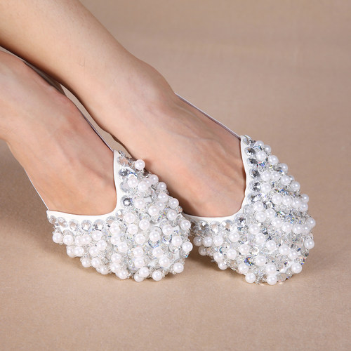 舞娘珍珠软底练功半掌肚皮舞鞋