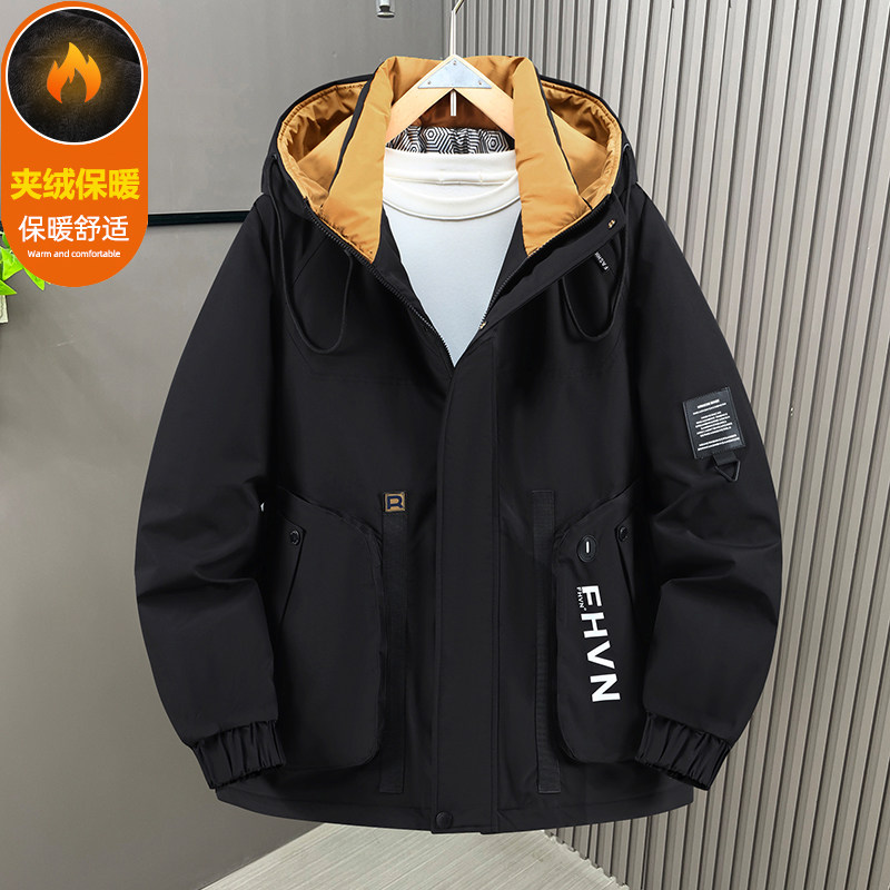 冬季加肥加大码男士宽松加绒棉衣胖子肥佬外套加厚棉服胖子棉袄潮,男装,棉衣,淘宝优惠券,粉丝福利购,淘宝优惠卷