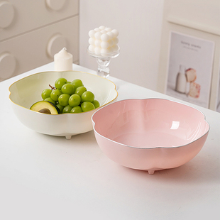 轻奢高级感水果盘客厅茶几家用果盆高档前台糖果盘坚果零食摆放盘