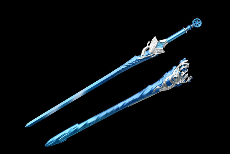 泓刀堂 天涯明月刀手游ol太白镇派武器无锋之剑cos实物周边未开刃