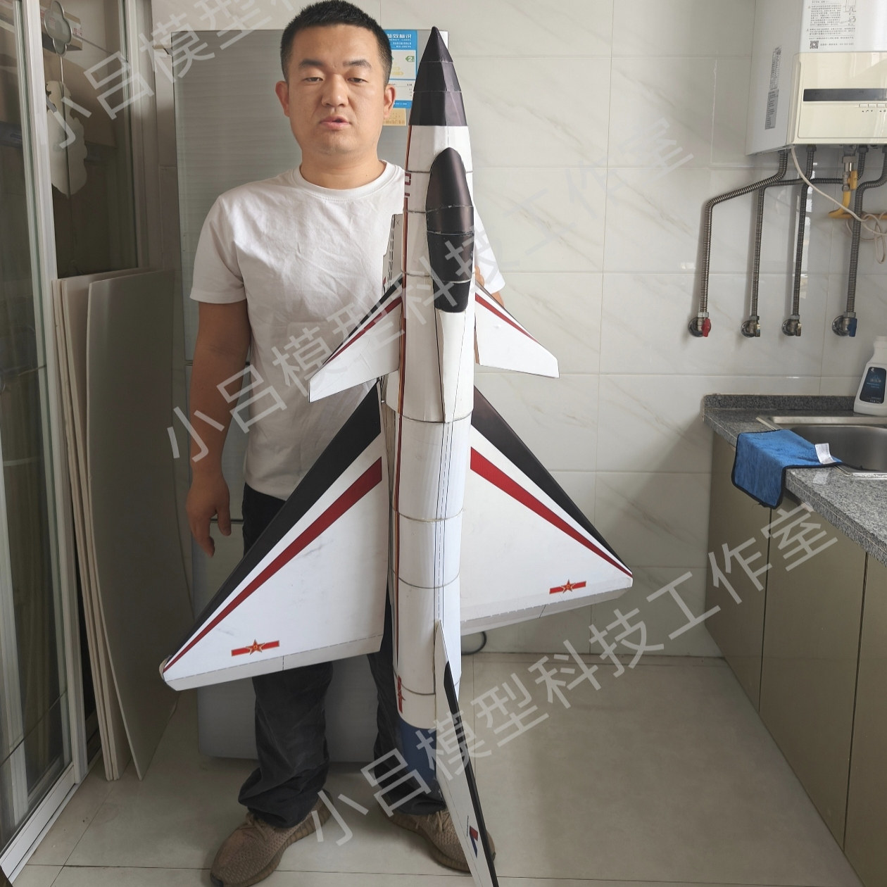 J10歼十歼10J20歼二十歼20国产c919等航模图纸一张涵道大飞机图片