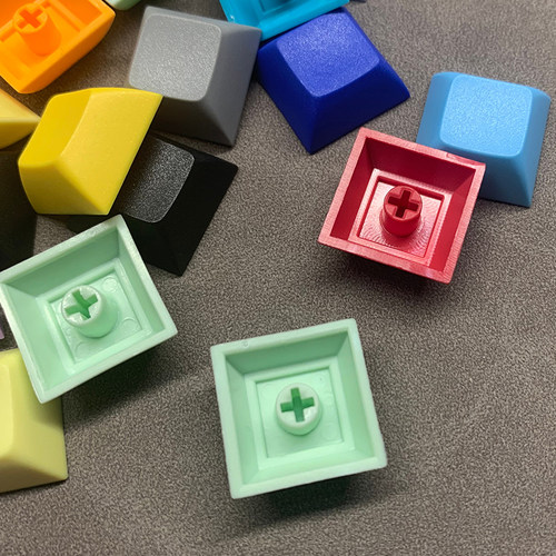 DSA彩色键帽 十字轴键帽 方向键替换 机械键盘键帽 键帽替换增补