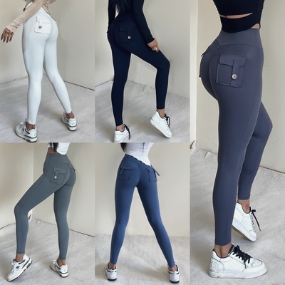 长裤加厚akiyo工装风提臀收腰