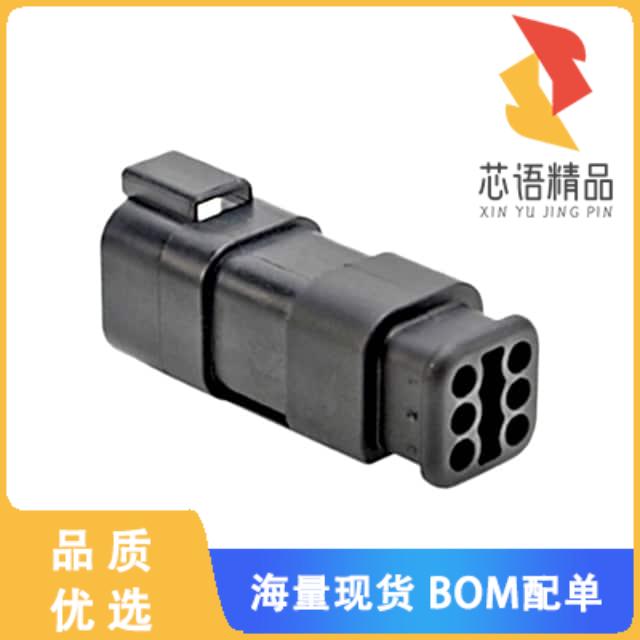 全新AT04-6P-SR01BLK原装(CONN RCPT 6POS 14-20AWG