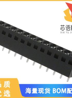 全新1-1546074-2原装(TERM BLK 12POS 35DEG 5.08MM