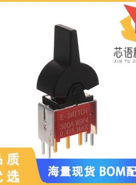 全新300AWSP4J2BLKVS2RE原装(SWITCH ROCKER SPDT 0.