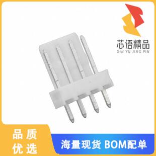 VERT HEADER 4POS 2.54MM 全新0022272041原装 正品 CONN