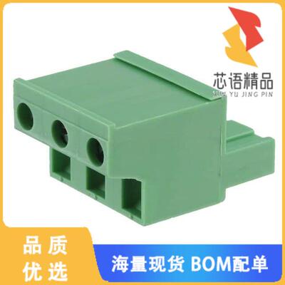 全新1806122原装(TERM B PLUG 3POS STR 7.62MM)正品