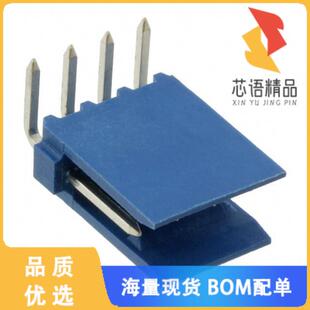 HEADER 正品 4原装 2.54MM CONN 4POS 全新281698