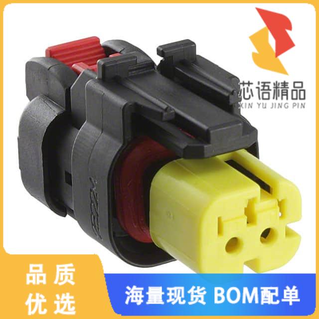 全新776427-3原装(CONN PLUG ASSY 2POS 14-18AWG YE