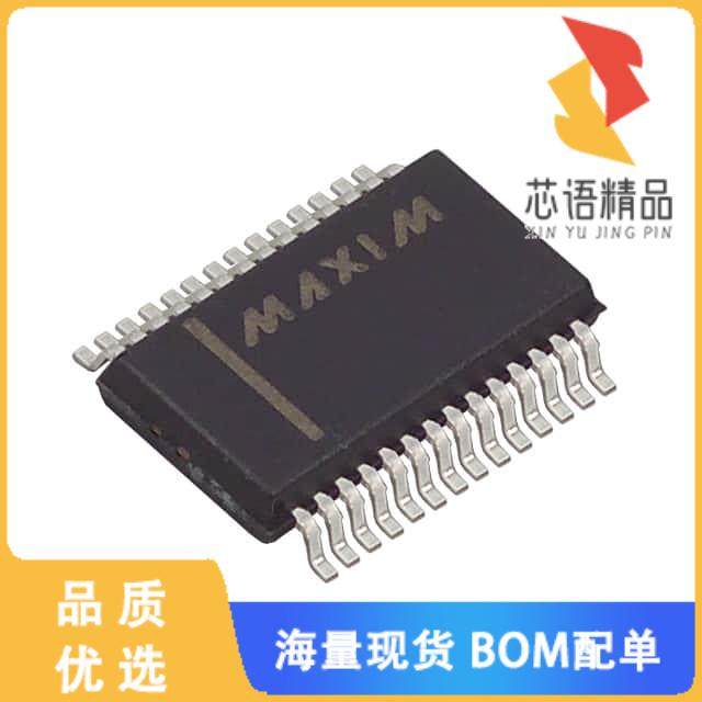 全新MAX1491CAI+原装(IC DRVR 7 SEG 3 1/2 DIGIT 28