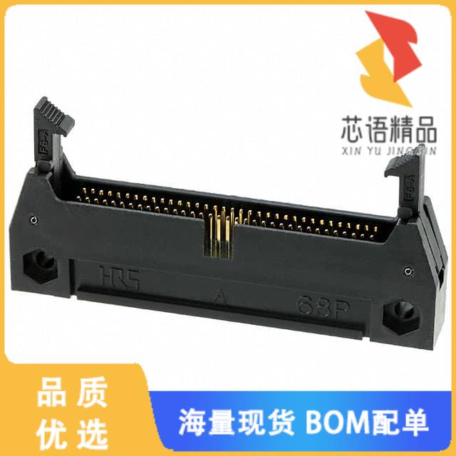 全新HIF6-68PA-1.27DS(71)原装(CONN HEADER R/A 68P