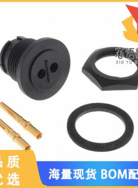 全新7380-2SG-300原装(CONN RCPT FMALE 2POS GOLD C