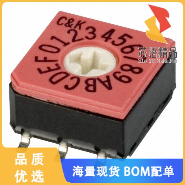 全新CD16RM0SB原装(SWITCH ROTARY DIP HEX 0.40VA 2