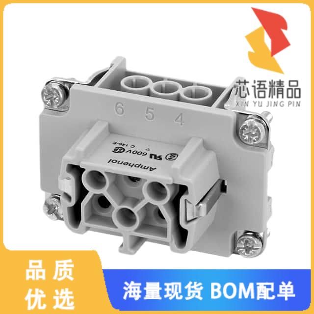 全新C14610B0061021原装(INSERT FEMALE 6POS+1GND S