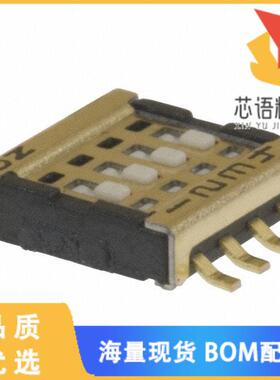 全新CVS-04TB-1原装(SWITCH SLIDE DIP SPST 100MA 6