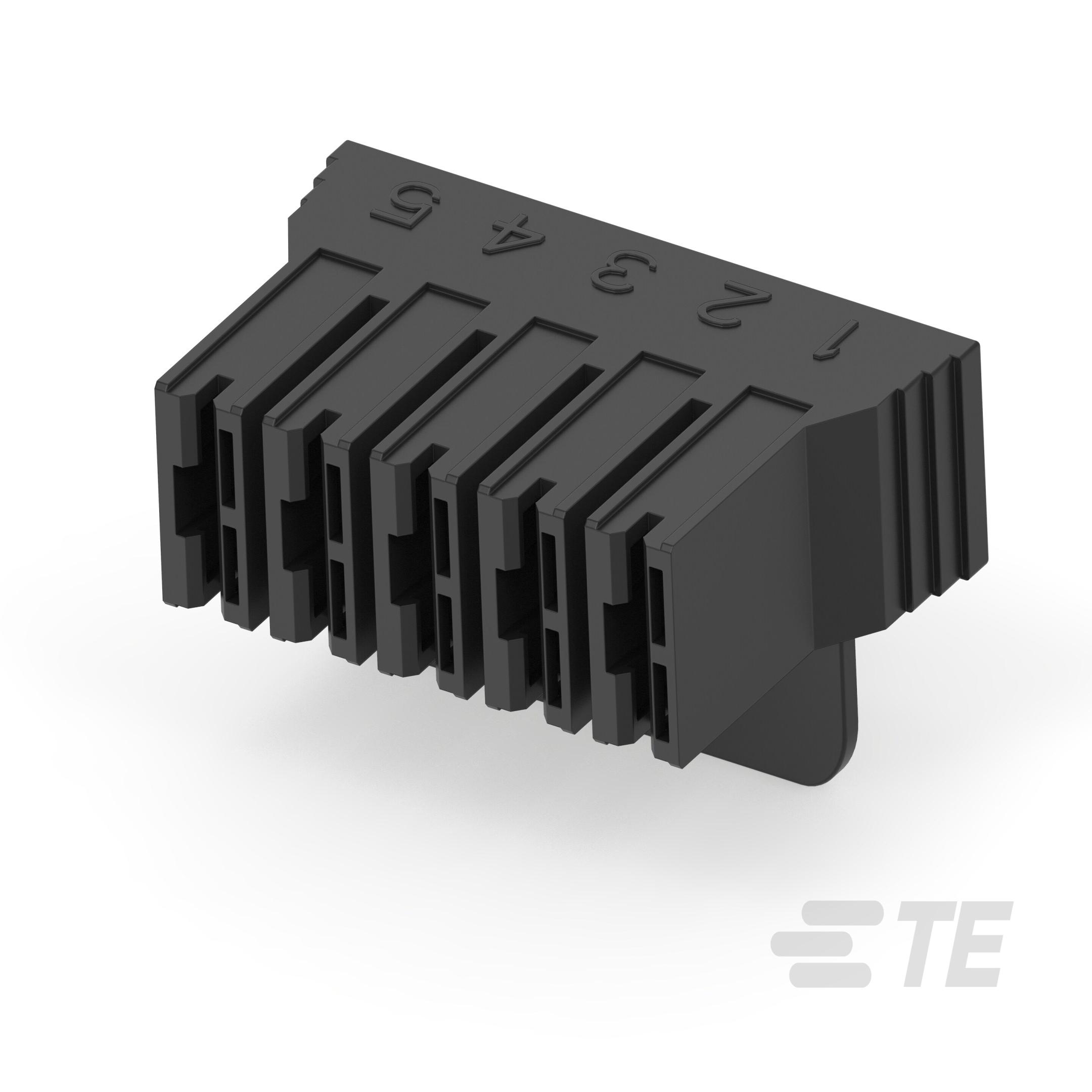 全新1969897-1原装(FASTON 250 REC HSG 5P NYLON BL