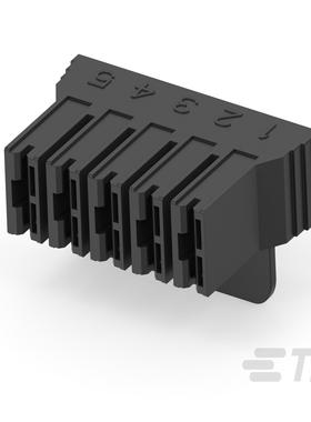 全新1969897-1原装(FASTON 250 REC HSG 5P NYLON BL