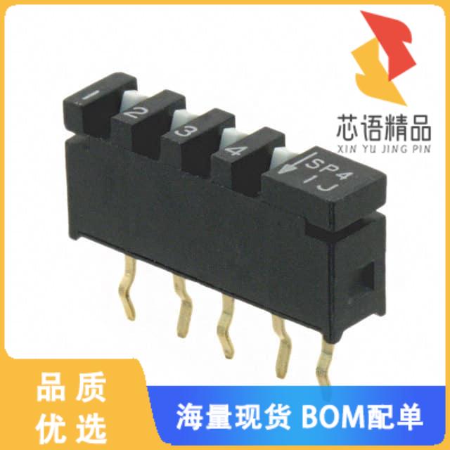 全新SPA04B原装(SWITCH SLIDE DIP SPST 10MA 20V)正品