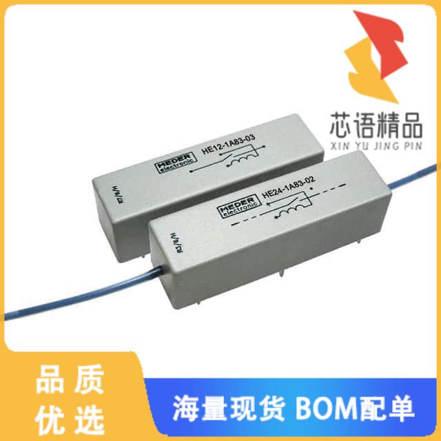 全新HE24-1A83-02原装(RELAY REED SPST 3A 24V)正品