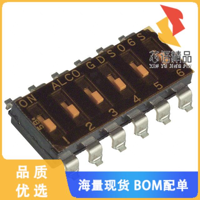全新1-1825006-1原装(SWITCH SLIDE DIP SPST 25MA 2