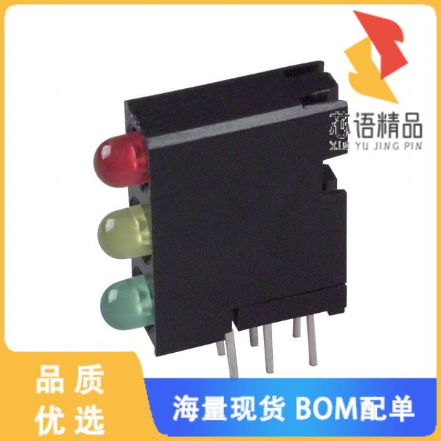 全新5640100132F原装(LED 3HI 3MM RED/YEL/GRN PC M