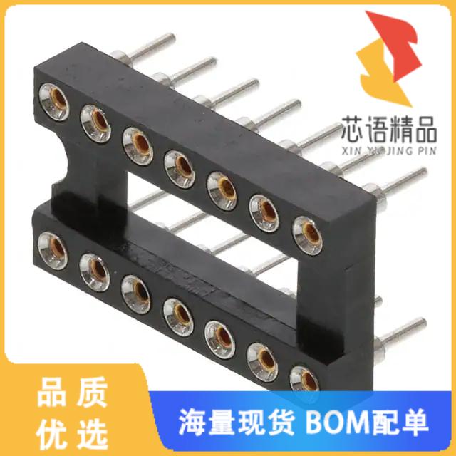全新211-1-14-003原装(CONN IC DIP SOCKET 14POS GO
