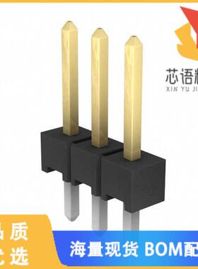 全新9-146281-0-03原装(CONN HEADER VERT 3POS 2.54